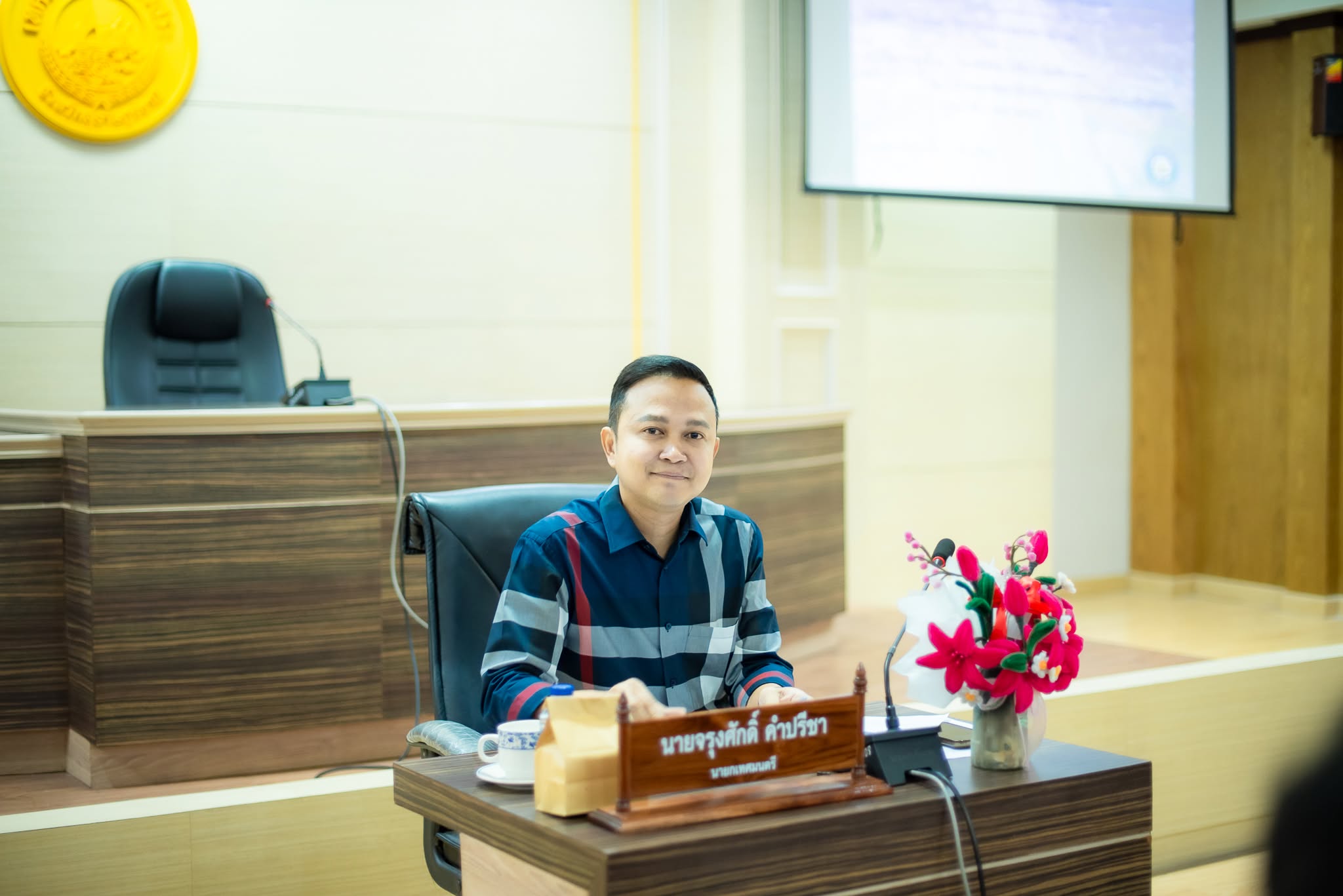 ประชุมคณะกรรมการเทศบาลเมืองเวียงสระ
วันที่10 ก.ค.2569
ณ ห้องประชุมสภาเทศบาลเมืองเวียงสระ