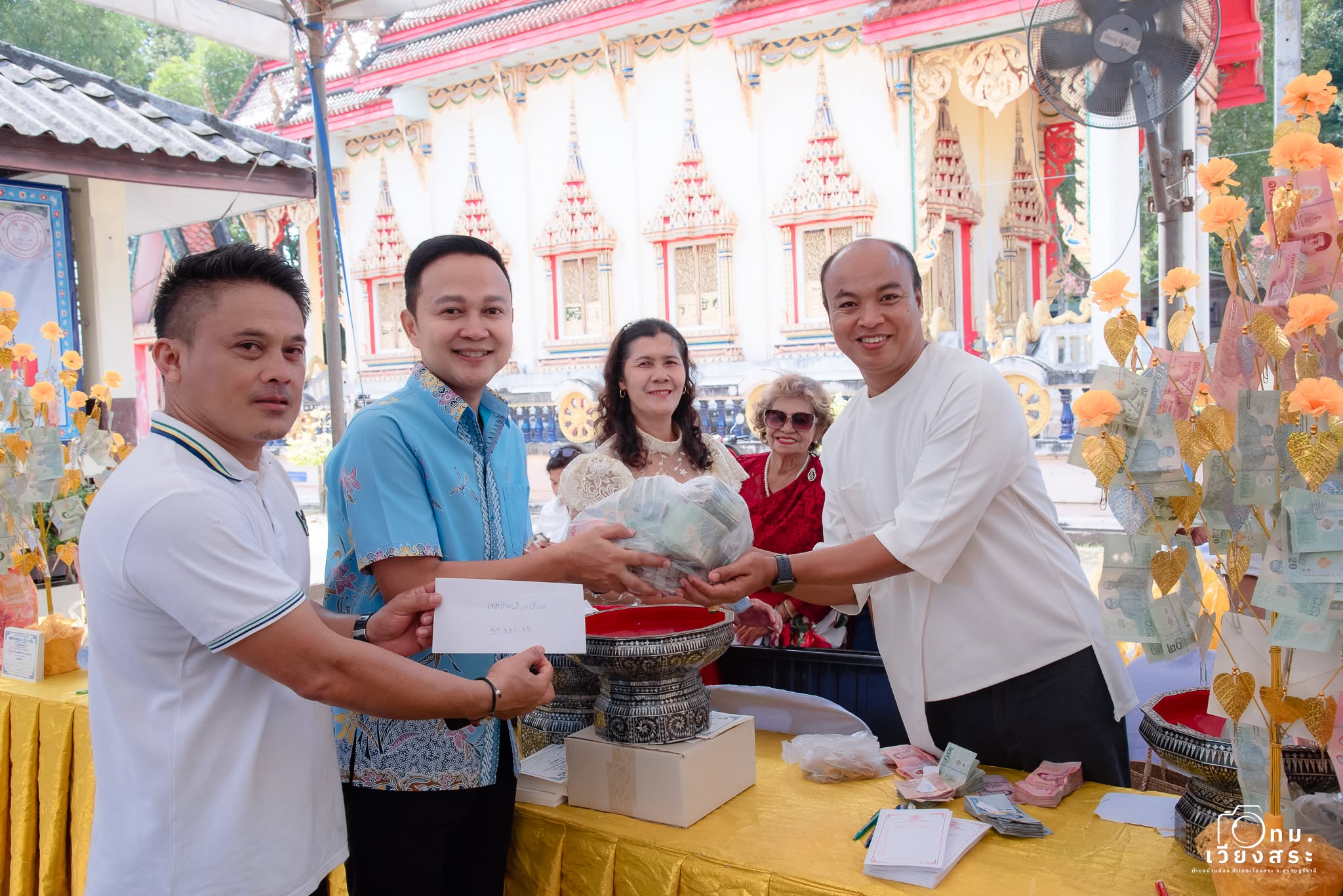 ขบวนแห่จาด/แห่หมรับ เดือนสิบ ของเทศบาลเมืองเวียงสระ
ยอดเงินทำบุญวันสารทเดือนสิบ ประจำปี2569 
รวมทั้งสิ้น 62,821.25 บาท
รวมทำบุญ วัดคลองตาล 52,821.25 บาท
รวมทำบุญ วัดบ้านส้อง 10,000 บาท